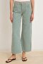 Çok Renkli Çizgili Düşük Bel Kısa Culotte Jeans TWOSS26JE00292 - 3