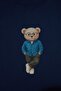 Navy Blue Regular Teddy Bear Printed T-Shirt - Shorts Knitted Pajama Set Tmnss26Pt00010 - 3