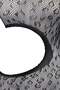 Black Lace Cut Out Detailed Single Sleeve Capless Body Stocking/Fantasy Body Thmss26Bd00022 - 2