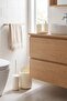 5-Piece Off-White Striped Round Bathroom Set Tphss26Bst00006 - 2