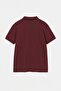 Bordo Regular Polo Yaka At Nakışlı Polo Yaka T-shirt TMNSS25PO00017 - 6
