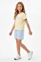 Yellow Slogan Knitted Bottom - Top Set Tkdss25Au00146 - 2