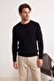 Siyah-Gri 2 li Slim Fit Dar Kalıp Triko Kazak TEDAW25KZ00055 - 2
