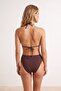 Brown and Polka Dot Pack of 2-Piece Triangle Covered Bikini Top Tbess25Bu00074 - 4