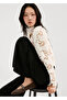 Blouse with floral embroidery - 6