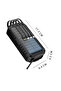 Solar Mate 20000mAh Power Bank, Solar and Hand Crank Charger with 4 Built-in Cables and Flashlight - 8
