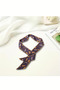 Vintage Bohemian Floral Patterned Special Design Bag Bracelet Hair Multi-Purpose Women's Butterfly Scarf - 4