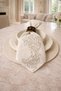 Set of 6 Gold Baroque Stone Embroidered K Linen Napkins – 34X34 cm Event and Engagement Table Napkin Set - 7
