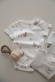 Nostalgic Horse Patterned Organic Baby Bodysuit – Short Sleeve Unisex Body - 8