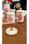 Set of 2 Enamel Jars |   12-15 cm Stylish Kitchen Jar with Wooden Handle, Vacuum Silicone Lid - 3