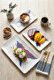 Dream Catcher Siera Kayık Plate 33*17 cm 3 Pieces - 3