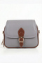 JN-45 WOMEN'S BAGETTE BAG HANDBAG SLEEVE BAG SHOULDER BAG GREY - 2