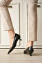 Black women's daily short heeled stiletto shoe tr20ms03a - 7