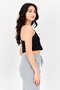 Women Sportswear Fit Sleeveless Training Cropped Top, Black - 4
