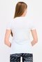 Women Sportswear Fit Short Sleeves Running T-Shirt, White - 3