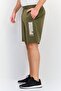 Men Sportswear Fit Outdoor Shorts, Olive - 2