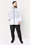 Men Sportswear Fit Training Hooded Sweatshirt, White - 3