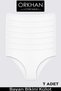 Women's Panties, Bikini, Panties, Women's Cotton, Daily Panties, Soft Fabric, Panties, Slip, Combed Cotton 7-Pack