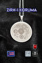🙏 Armor-Protective (Evil Eye Protection Talisman) Steel Necklace 🎨   Silver Color - 2