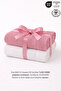 Home Gift 2-Piece Hand & Face Towel Set 100% Cotton Certified Gift Packaged 50X80 cm - 2