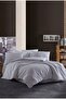 Gofre 100% Cotton Single Duvet Cover Set Gray |   Sheets - 2