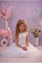 Girl's White Sequin Birthday Evening Dress Tulle Dress - 5