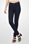 Women Slim Fit Solid Stretchable Pants, Navy