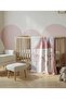 Carousel Patterned Cotton Pcs Baby Blanket Si 90X120 - Pink - 5
