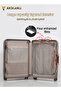 Aluminum frame Carry-On Luggage 24Inch,Fashional Suitcase with Anti-Collision Corner Design - 6