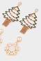New Year Themed Women's 2-Piece Earrings F7413Axns - 4