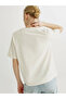 Premium Oversize Cut Short Sleeve Printed T-Shirt - 5