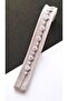 Heart Figured Around White Zircon Stone Steel Bracelet - 3