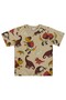 Dinosaur Print T-Shirt for Ages 2-5 - Beige - 2