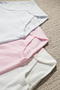 Cotton Baby Sleeveless Snap Fastener 3-Piece Bodysuit Set - 6