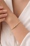 Women14k Gold Tone Fashion Dorika Sparkle Color Detail Bracelet - 3