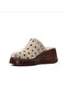 Genuine Leather Mink Suede Women's Leather Slippers Dp26-1720 - 4