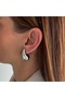 Silver Color Drop Earrings