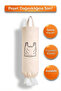 2-Piece Hanging Bag Organizer – Bag Holder and Organizer Basket Cream - 4