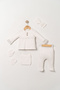 Baby Girl Mevlütlük Newborn Hospital Release Set of 5 100% Cotton Zk5010 - 2