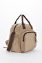 Beige Mother Baby Care Backpack - 2