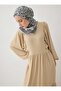 Balon Kol Comfortable Fit Aerobin Hijab Dress - Tas Color - - 6