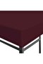 Gazebo Top Cover 310 g/m² 3x4 m Bordeaux - 2