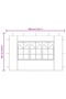 Party Tent Sidewall 2 pcs with Window PE White - 3