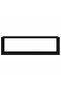 Wall Cube Shelf 2 pcs Black 100x15x30 cm Engineered Wood - 5