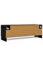 Wardrobe Black 100x32.5x35 cm Engineered Wood - 6