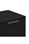 Sideboard with Drawer Black Oak 60 x 30 x 70 cm Engineered Wood - 8