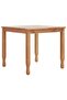 3 Piece Garden Dining Set Solid Wood Teak - 7