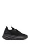 Zero Women's Black Lace-Up Thick Sole Sports Shoes, Fabric Sneaker 25Afd43126F