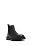 Men's Black Leather Chelsea Boots 25Wfd702018 - 8