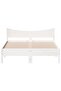 Bed Frame without Mattress White 120x190 cm Small Double Solid Wood Pine - 2